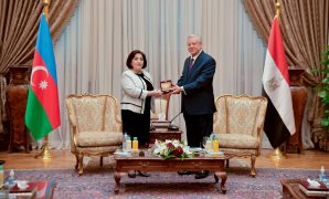 رئيس مجلس النواب يستقبل رئيسة برلمان أذربيجان 