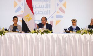 الرئيس السيسى خلال حفل إفطار الأسرة المصرية