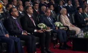 الرئيس عبد الفتاح السيسي خلال الفعالية