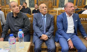 مفيد شهاب و منير فخري عبد النور والغزالي حرب