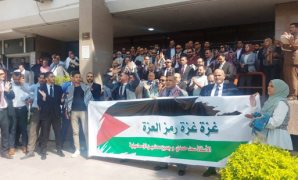 تظاهرات دعم غزة - ارشيفية 