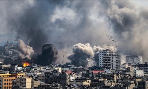 قصف غزة - صورة أرشيفية