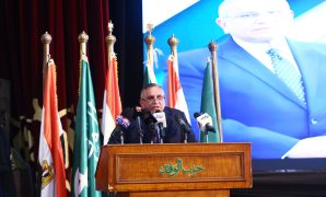 انطلاق المؤتمر الجماهيرى لدعم المرشح الرئاسى عبد السند يمامة فى المرج