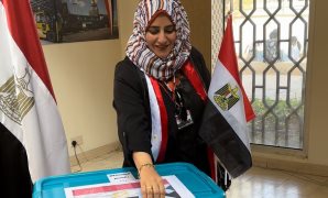 أبناء الجالية المصرية فى النمسا يصوتون بالانتخابات وينظمون وقفة لدعم فلسطين