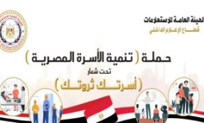 حملة هيئة الاستعلامات لتنمية الأسرة المصرية