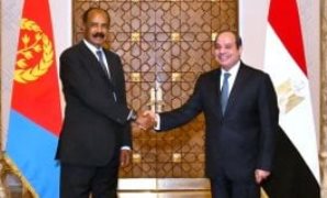 الرئيس السيسي يستقبل نظيره الإريتري أسياس أفورقي