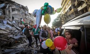 عيد الفطر بقطاع غزة