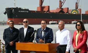 رئيس الوزراء: ميناء دمياط يتضمن بضائع للتصدير لكل دول العالم 