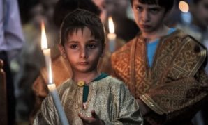 أعياد المسيحيين فى غزة 