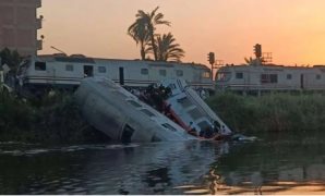 حماة الوطن يعلن صرف إعانات عاجلة لأسرة الضحايا ومصابي حادث تصادم قطاري المنيا