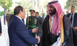 الرئيس السيسى والأمير محمد بن سلمان - أرشيفية