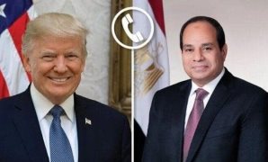 الرئيس السيسي يجرى اتصالا بـ"ترامب".. ويؤكد تطلع مصر لاستكمال العمل المشترك