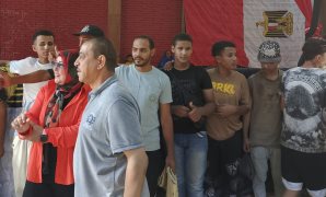 المرأة فى مقدمة الطوابير بثانى أيام انتخابات مجلس الشيوخ بأسوان