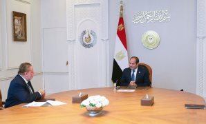 الرئيس السيسى يستقبل رئيسى بنك التصدير والاستيراد الأفريقى الحالى والمرتقب