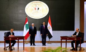 رئيس وزراء لبنان: لا ننسى مواقف مصر الداعمة للبنان ومساندته بمختلف المحافل