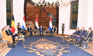 الرئيس السيسى: نتطلع للتنسيق مع ألمانيا فى إطار التحضير لمؤتمر إعادة إعمار غزة