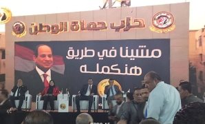 حزب العدل يعقد مؤتمراً جماهيرياً حاشداً بشبرامنت لدعم مرشحه حسام العربي