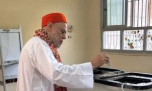 الدكتور علي جمعة يدلي بصوته في انتخابات مجلس النواب بأكتوبر