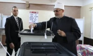  طوابير أمام لجان التجمع الخامس قبل فتح أبواب اللجان فى انتخابات النواب