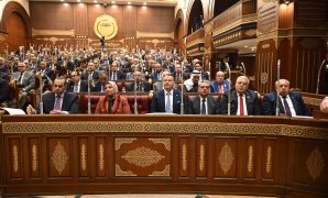 الرئيس السيسى يستقبل مسرور بارزاني رئيس حكومة كردستان - العراق 