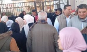 إقبال المواطنين بلجان منشأة القناطر فى جولة الإعادة لانتخابات نواب 2025