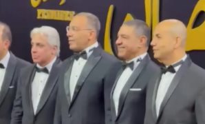 خالد صلاح وقيادات المتحدة على الريد كاربت فى حفل دراما رمضان 2026.. فيديو