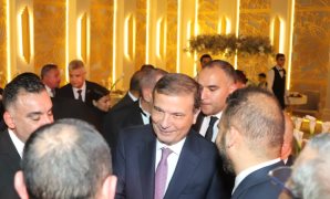  بحضور رئيس الشيوخ والغنام وعبد الجواد.. نخبة من رموز السياسة والمجتمع بحفل زفاف "الشلمة".. صور
