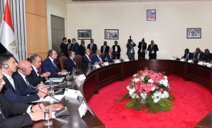 الرئيس السيسى ونظيرته التنزانية يشهدان توقيع مذكرتي تفاهم فى النقل والكهرباء والطاقة المتجددة