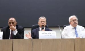 الفريق أشرف سالم زاهر يشهد تفتيش حرب لأحد تشكيلات المنطقة الشمالية العسكرية