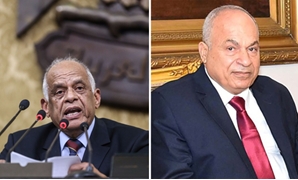المستشار سامح كمال رئيس هيئة النيابة الإدارية وعلى عبد العال رئيس مجلس النواب