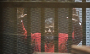 محمد مرسى فى السجن 
