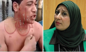 هيام حلاوة وصورة من فيديو التعذيب
