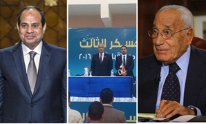  محمد حسنين هيكل ومصطفى بكرى والرئيس السيسى