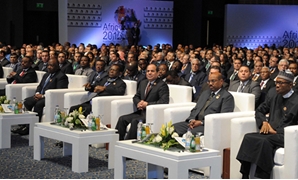 الرئيس السيسى خلال منتدى أفريقيا المنعقد فى شرم الشيخ