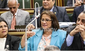  نادية هنرى نائبة رئيس الهيئة البرلمانية لحزب المصريين الأحرار
