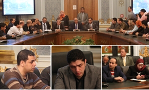 جلسة الصلح بين "على عبد العال" والصحفيين