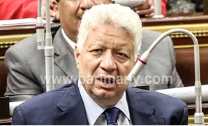 النائب البرلمانى مرتضى منصور رئيس نادى الزمالك
