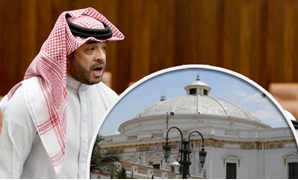 خالد الشاعر عضو البرلمان البحرينى وقبة البرلمان المصرى