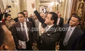 علاء عابد فى البرلمان