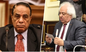 سمير غطاس عضو مجلس النواب عن دائرة مدينة نصر بالقاهرة وكمال أحمد