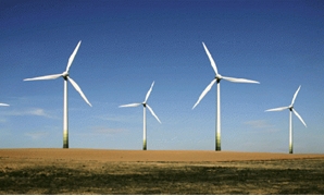 مزرعة لتوليد الكهرباء من الرياح