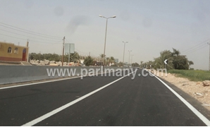 الانتهاء من توسعة ورفع كفاءة الطريق الواصل بين المحافظة والمدينة