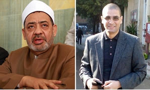 الدكتور أحمد الطيب شيخ الأزهر ومحمد أبو حامد عضو مجلس النواب 
