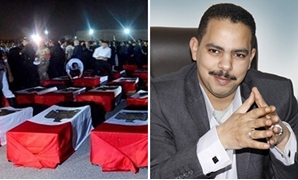 اشرف رشاد- القائم بأعمال رئيس حزب مستقبل وطن  + جثامين شهداء سيناء
