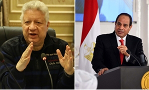 مرتضة منصور عضو مجلس النواب + الرئيس عبد الفتاح السيسى