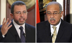  شريف إسماعيل رئيس مجلس الوزراء وهشام قنديل رئيس وزراء الجماعة الإرهابية