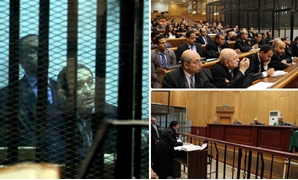  علاء وجمال مبارك بقفص الاتهام بأكاديمية الشرطة