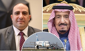 الملك سلمان و محمد سليم والطائرة المختطفة
