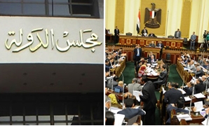 جلسة مجلس النواب و مبنى مجلس الدولة