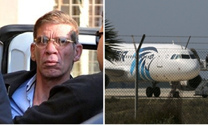 مختطف الطائرة المصرية و الطائرة المختطفة